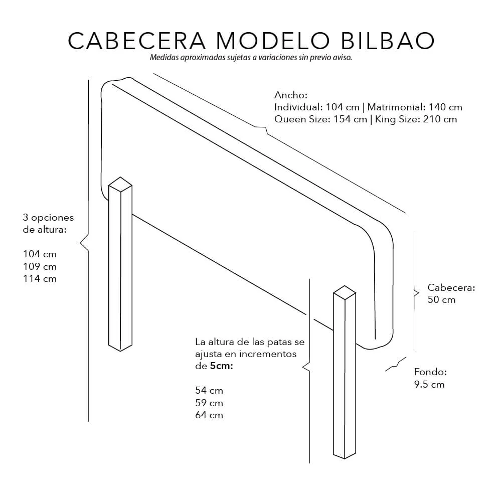 Cabecera Dicasa Bilbao con Ropa de Cama - Image 5