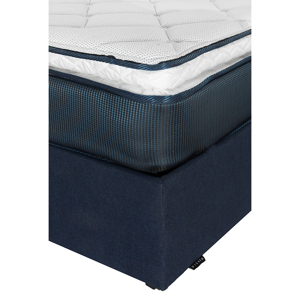 Colchón Spring Air Monaco con Base  Cama con Ropa de Cama - Image 3